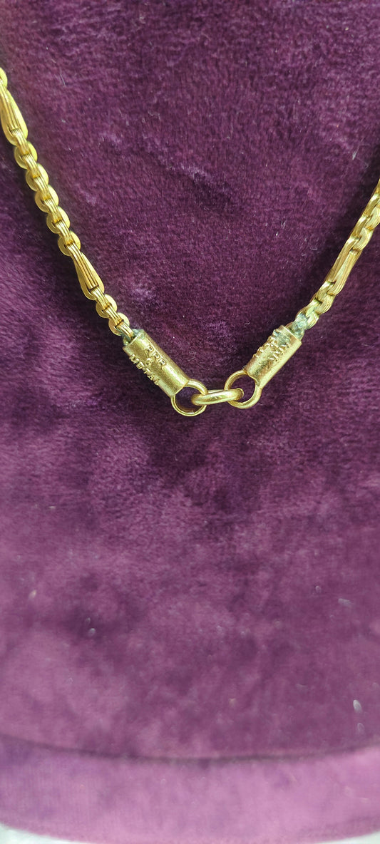 Pure panchaloham 24" length 5 +1 thali chain