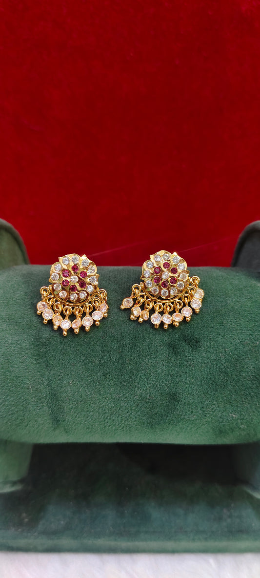 Pure panchaloham vintage look studs