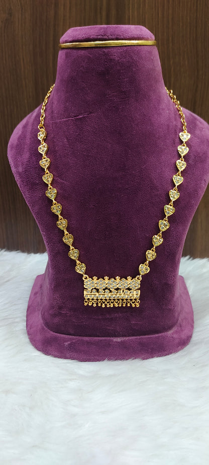 Pure panchaloham unique style necklace