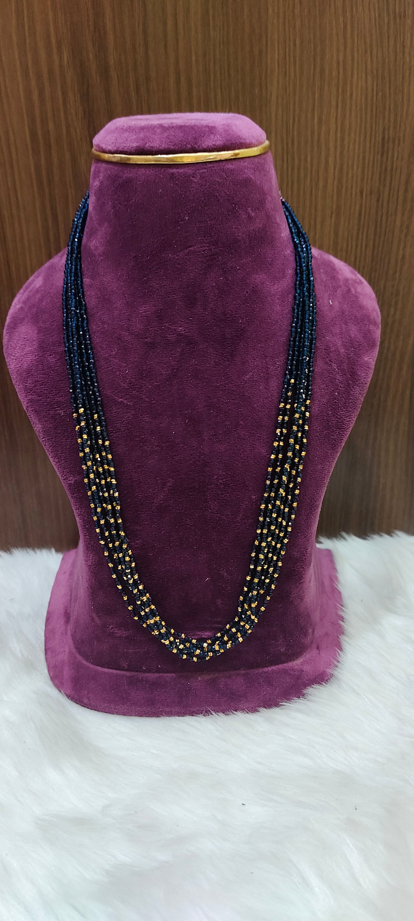 Premium 6 line hidro beads chain with 18" length