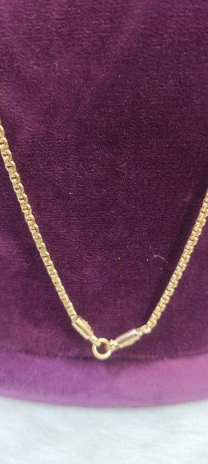 Pure panchaloham unpolished 30" length chain