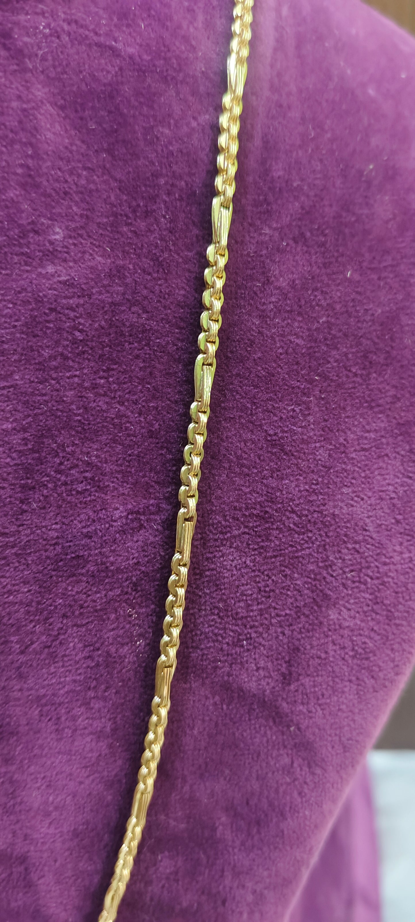 Pure panchaloham unpolished 24 " length 5+1 thali chain