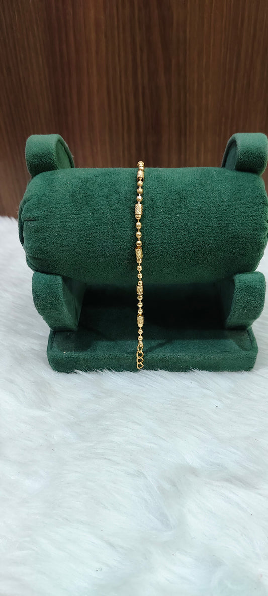 Pure panchaloham unpolished ladies bracelet