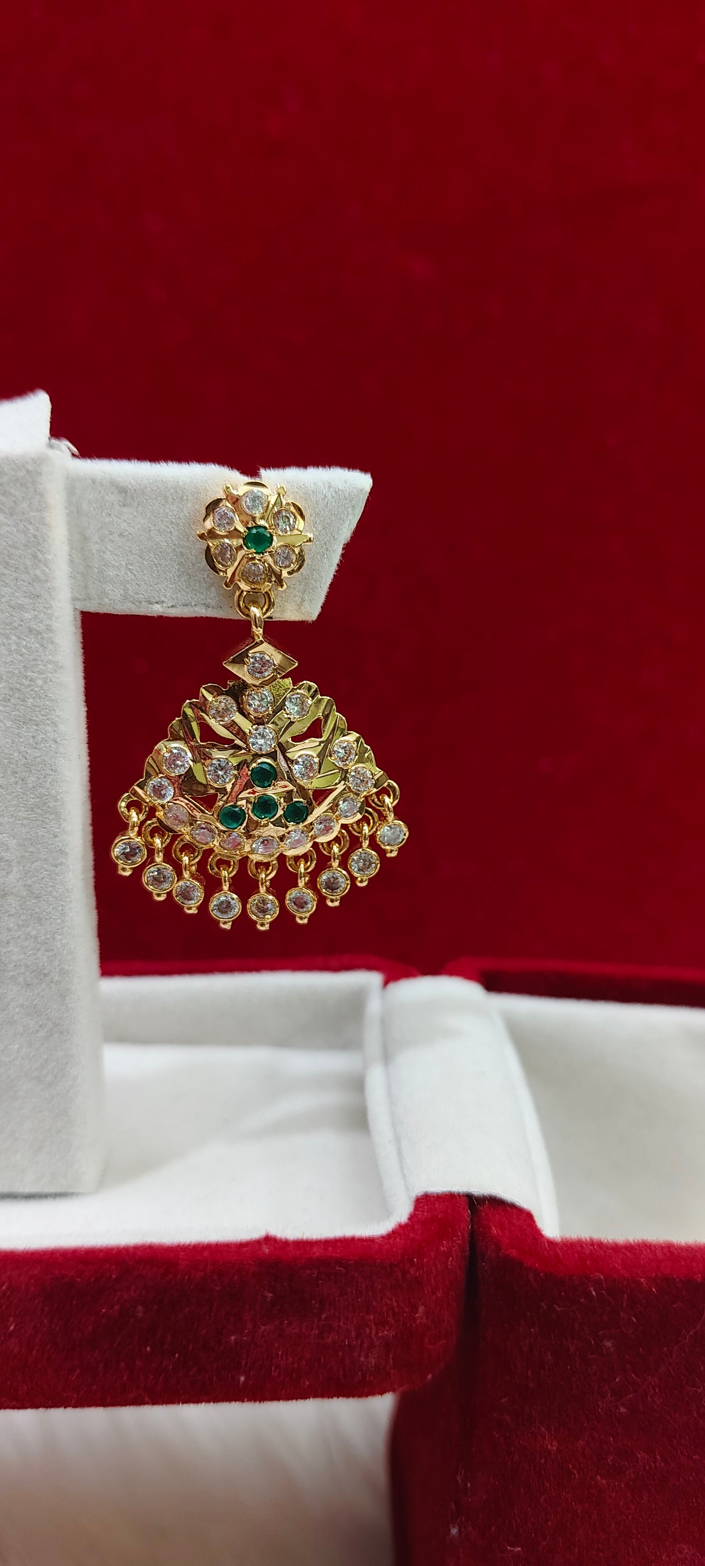 Pure panchaloham vintage look earrings