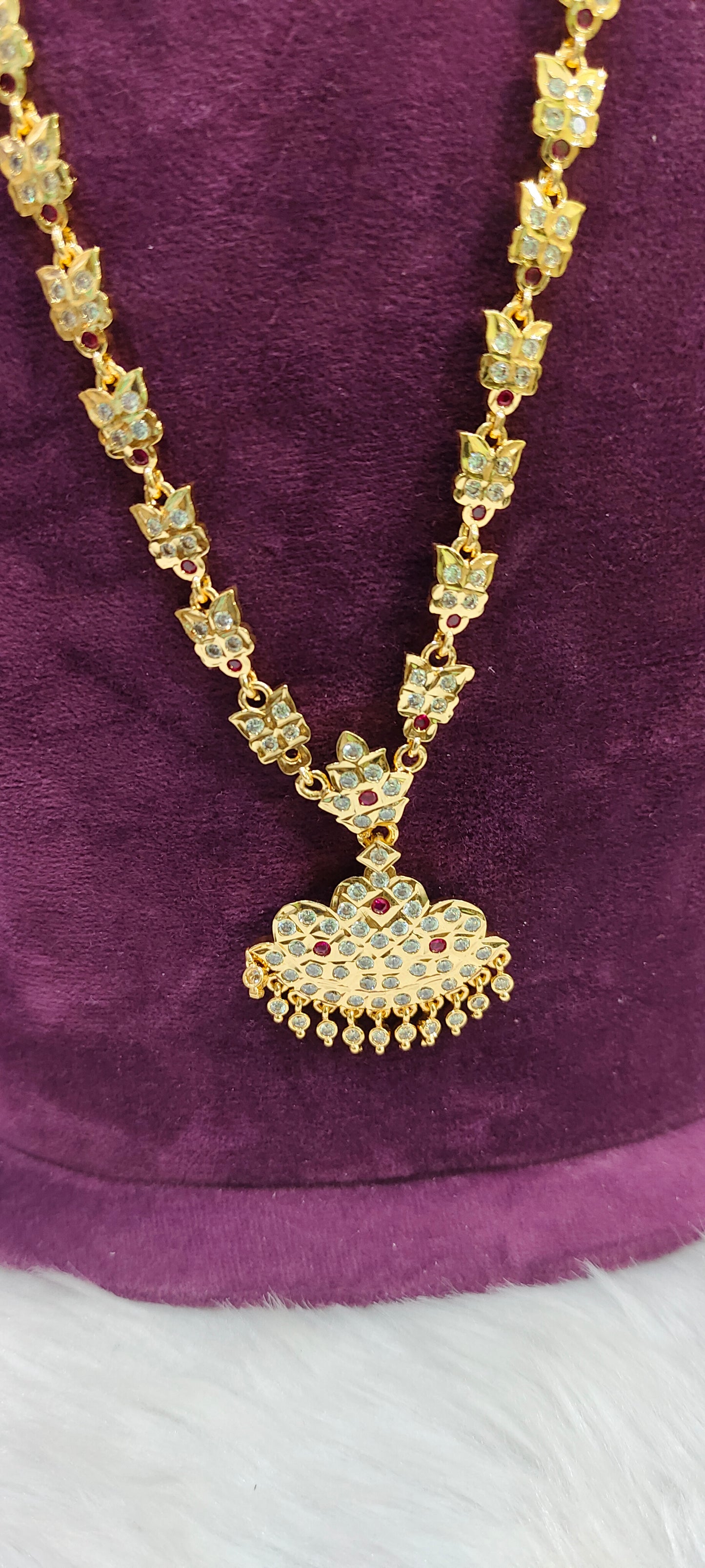 Pure panchaloham vintage look long haram