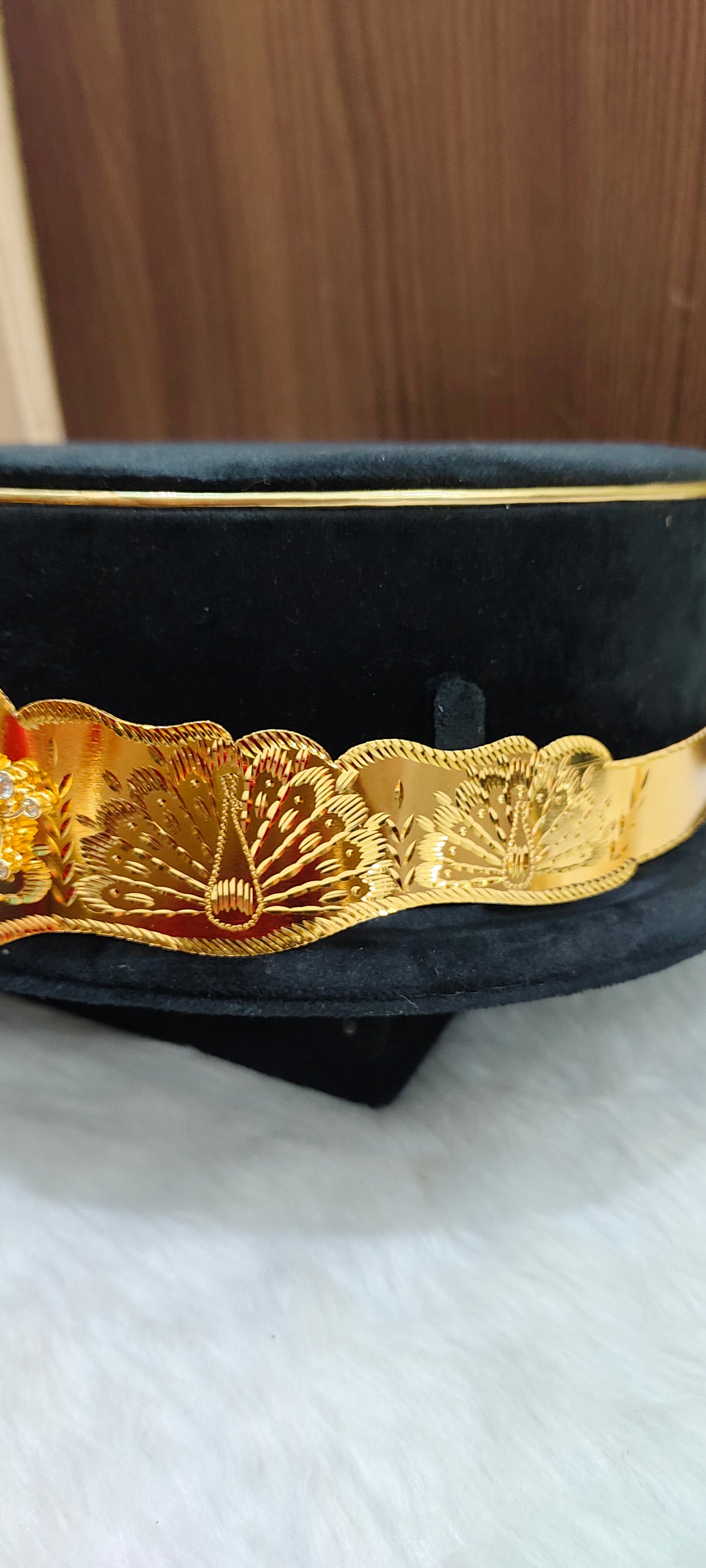 Real gold look bridel vaddanam