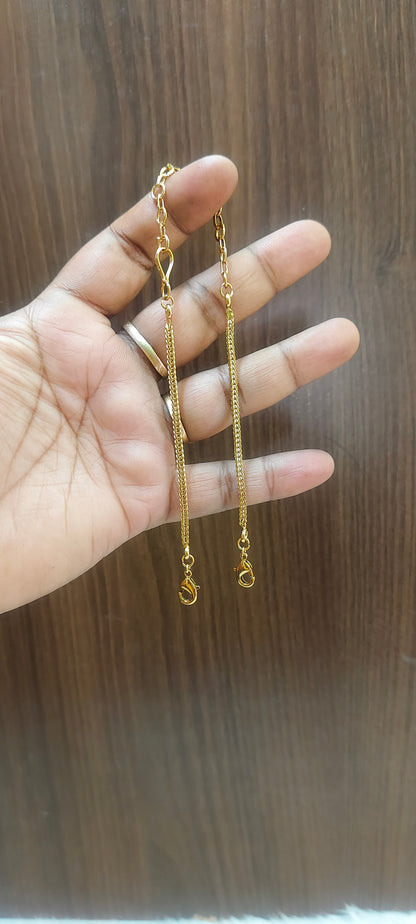 Premium nakshi finish 9" length back