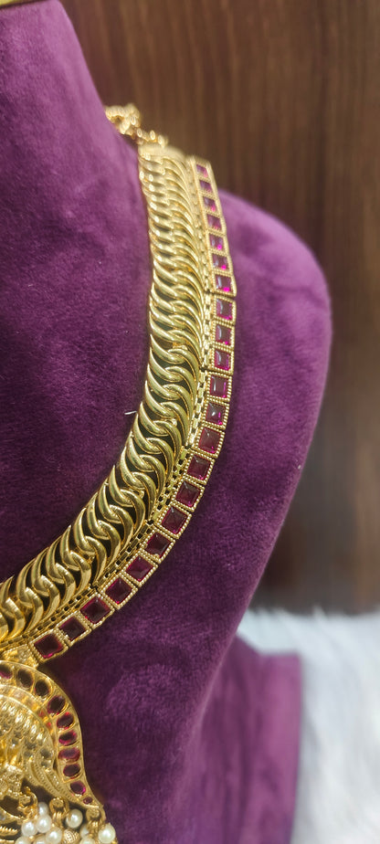 High quality jilebi necklace set