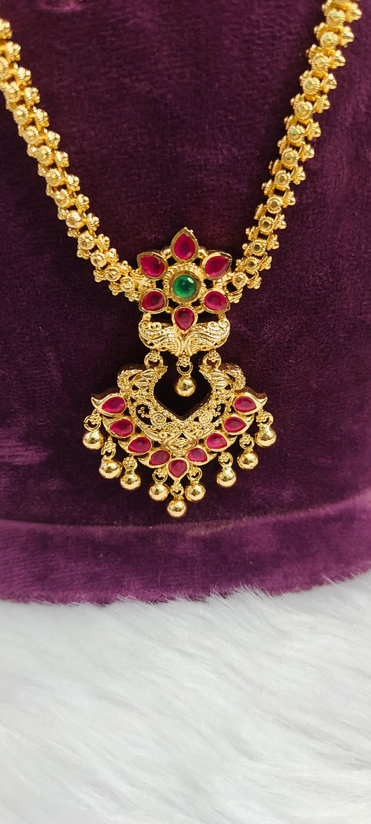 Premium micro gold plated 18" length pendant chain