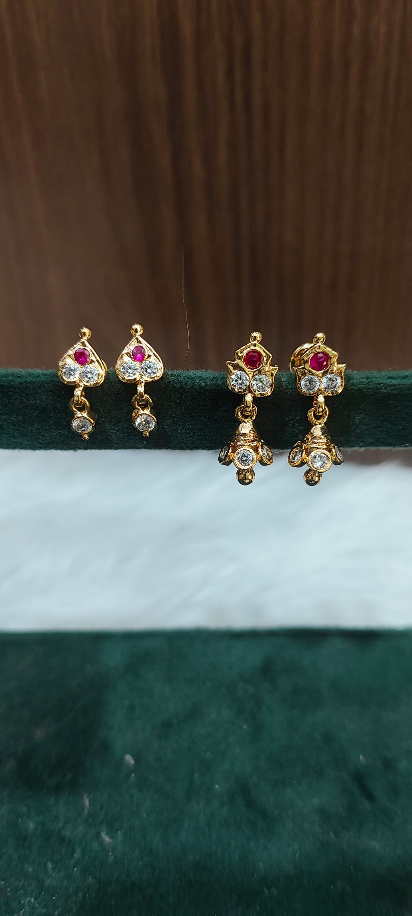 Pure panchaloham kids earrings combo
