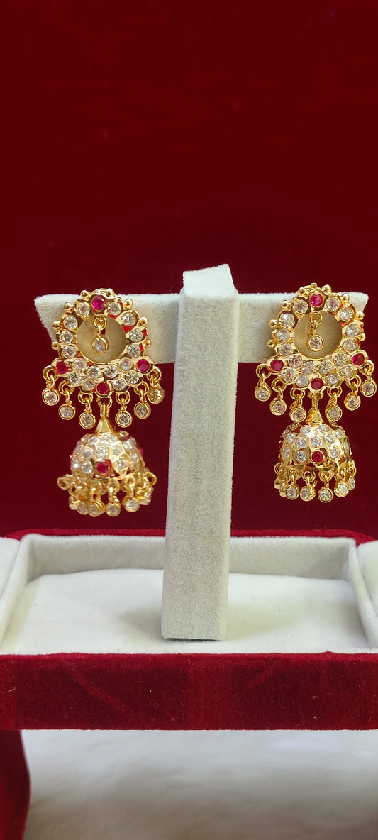 Pure panchaloham unique style earrings