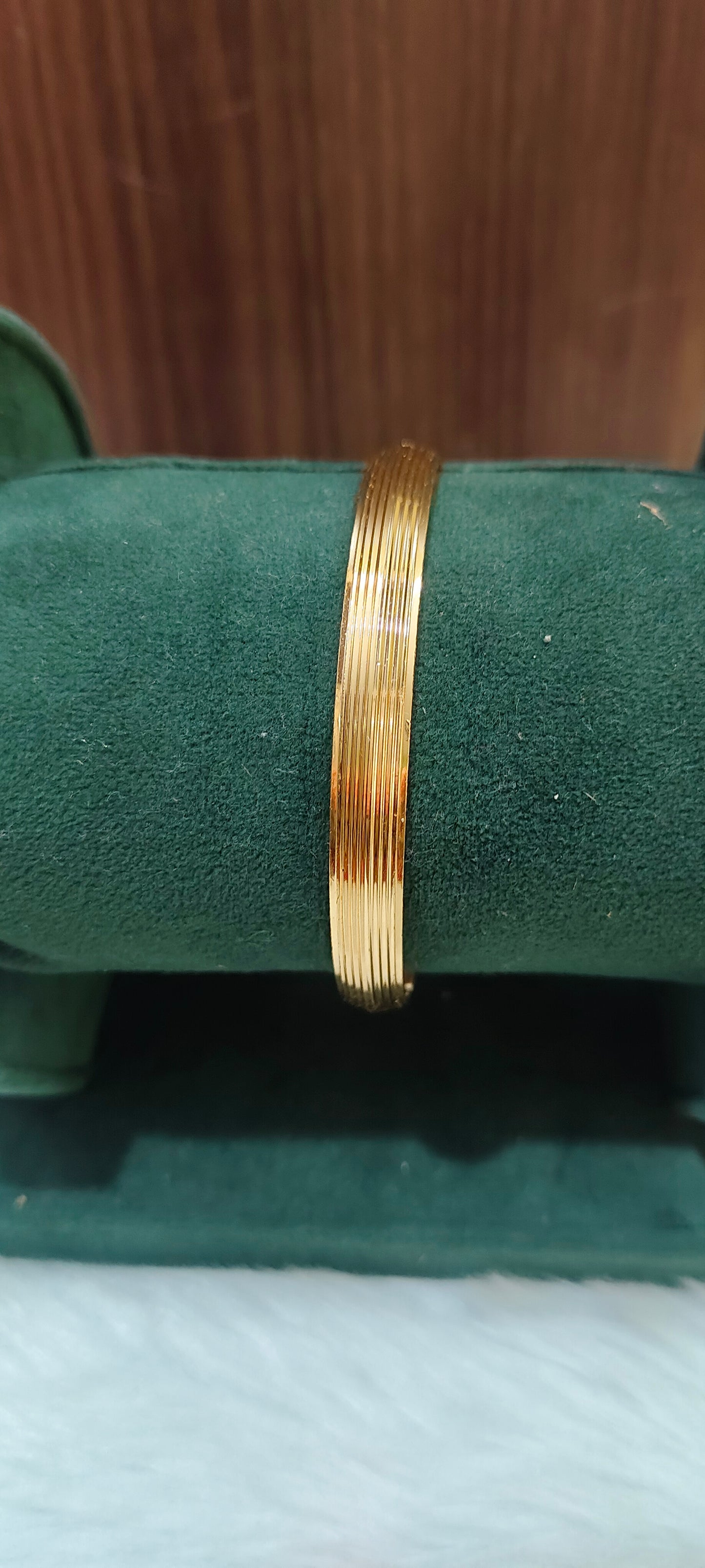 Premium micro gold plated mens kada