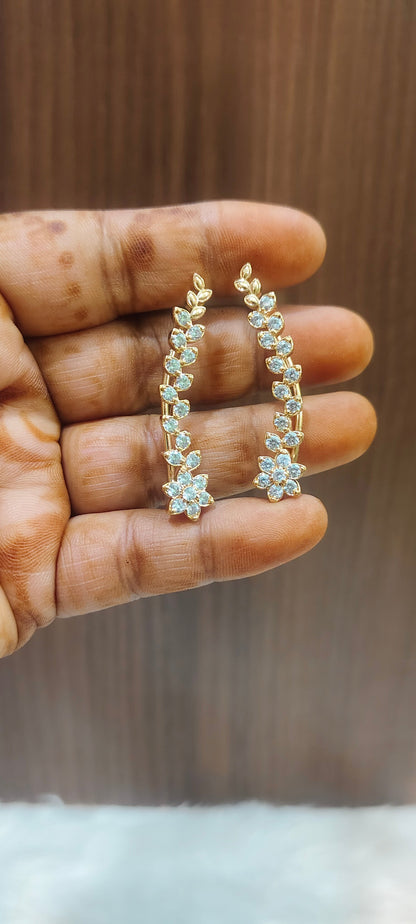Pure panchaloham trendy earcuffs