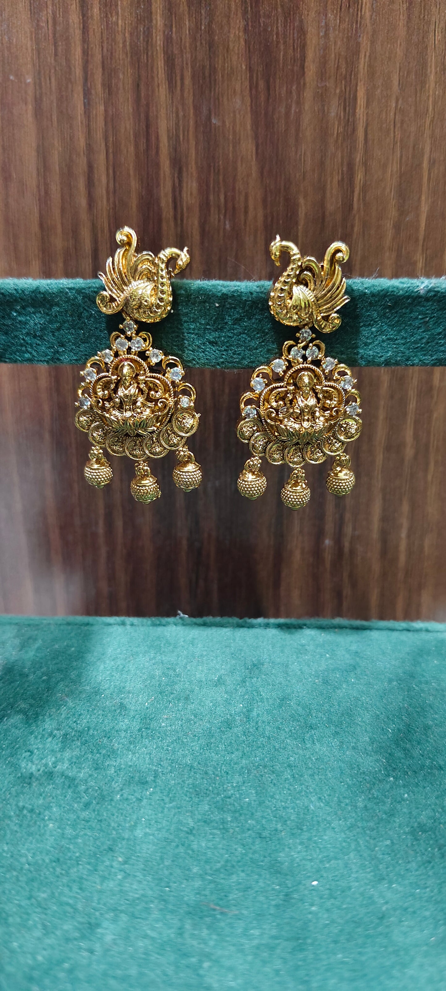 High premium nakshi Lakshmi Devi earrings