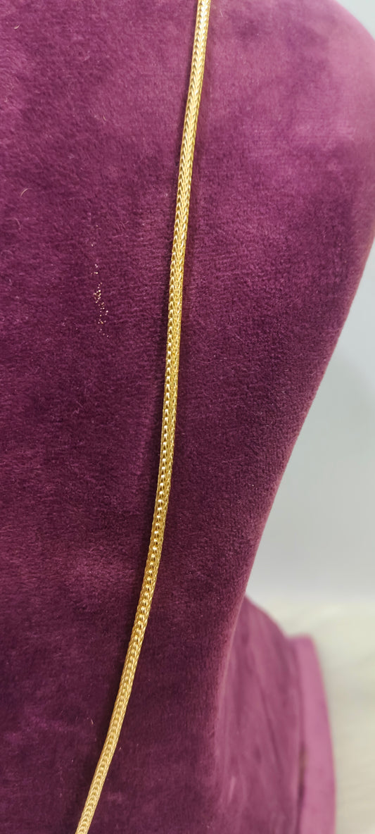 Pure panchaloham unpolished 30" length nanthadu