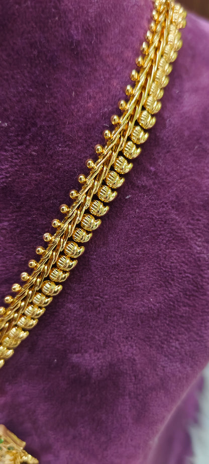 Pure panchaloham small mango necklace