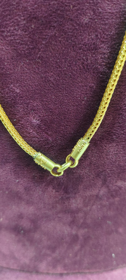 Pure panchaloham unpolished 24 " length nanthadu