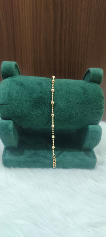 Pure panchaloham unpolished ladies bracelet