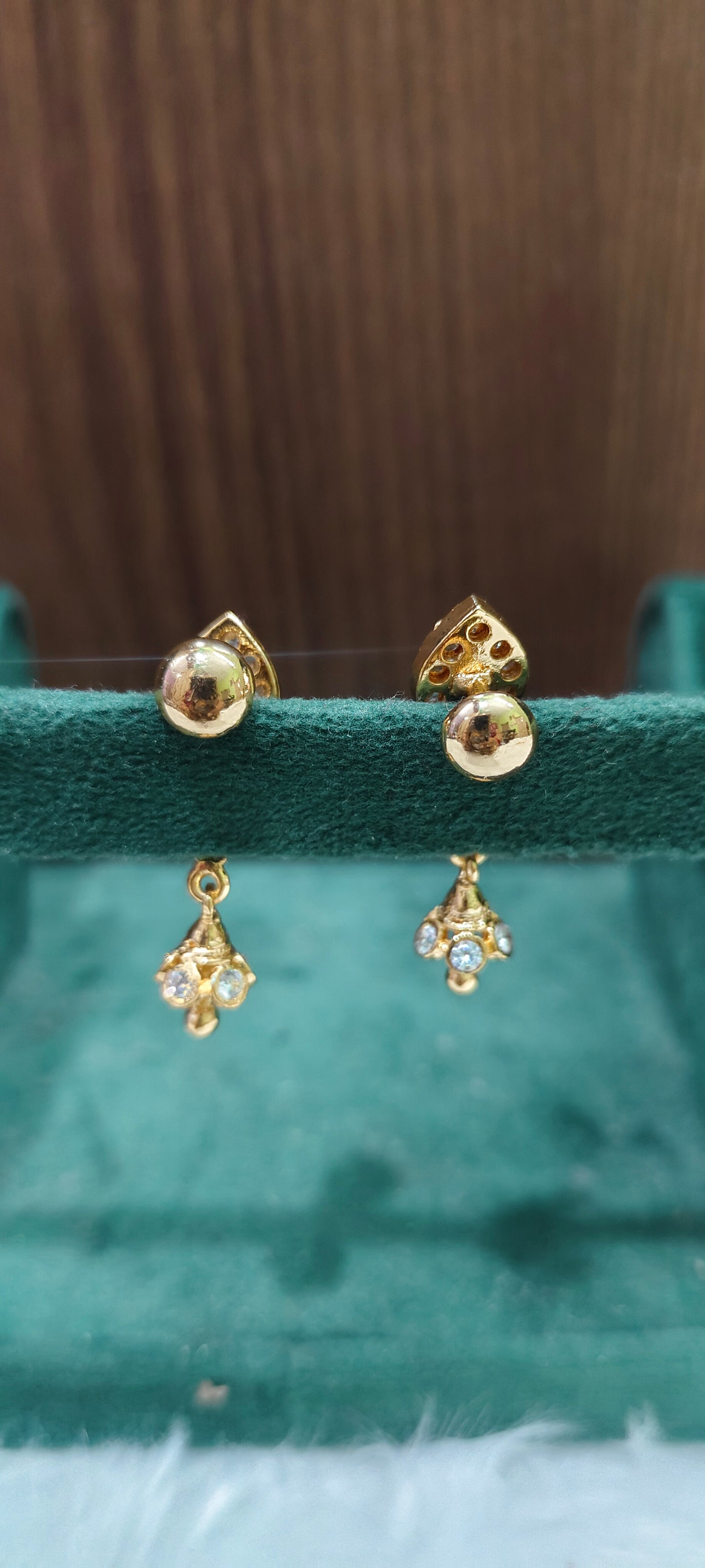 Pure panchaloham cute jumkas