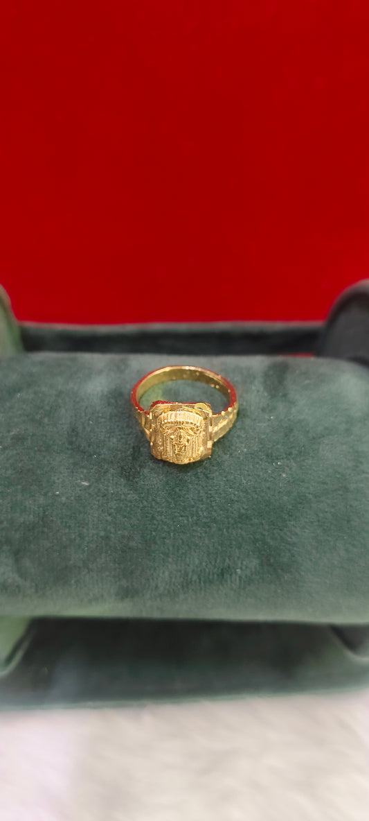 Pure panchaloham unpolished balaji ring