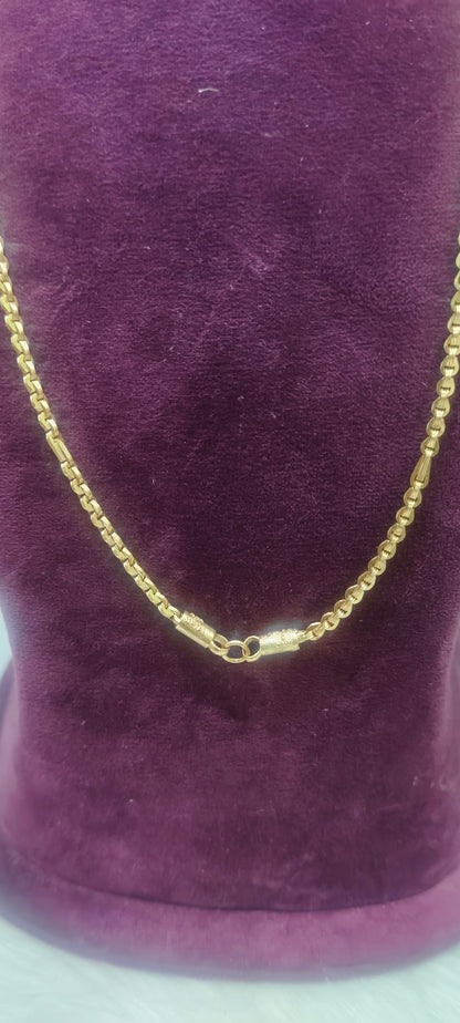 Pure panchaloham unpolished 24 " length 10+1 thali chain