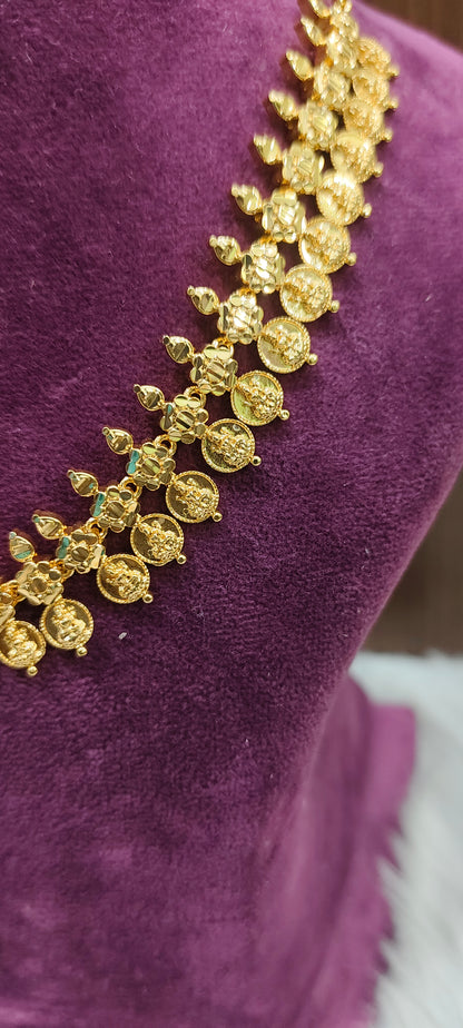 Premium micro gold plated hand made necklace
