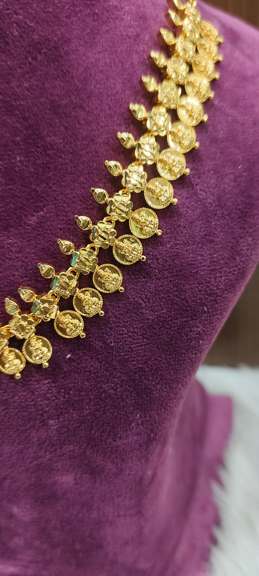 Premium micro gold plated hand made necklace