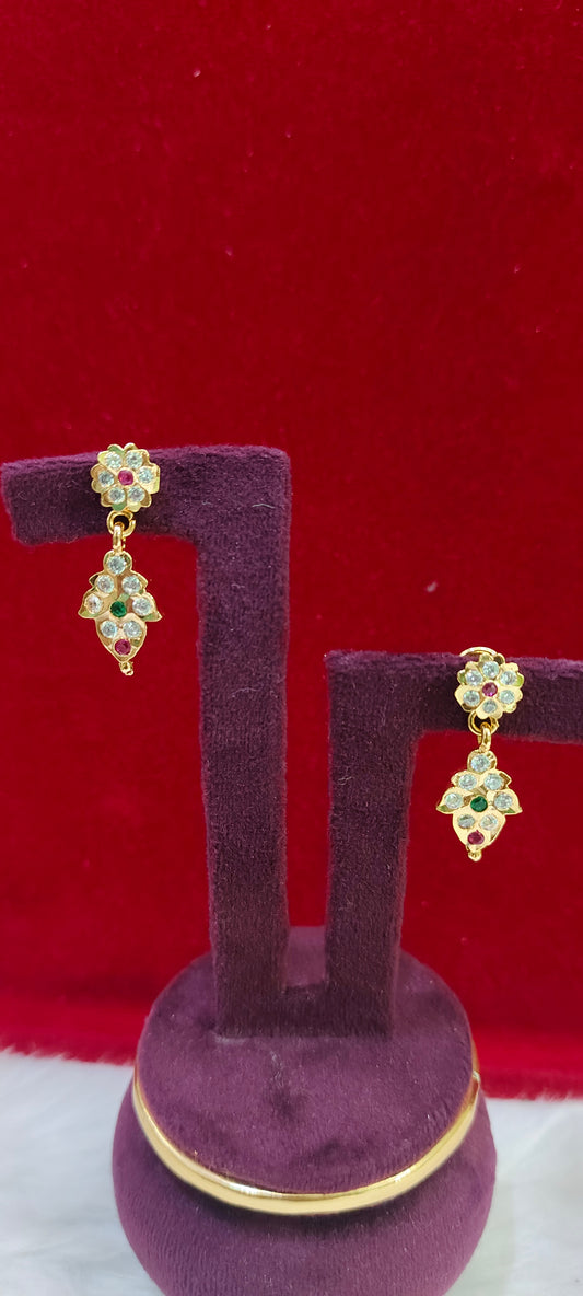 Pure panchaloham vintage look earrings