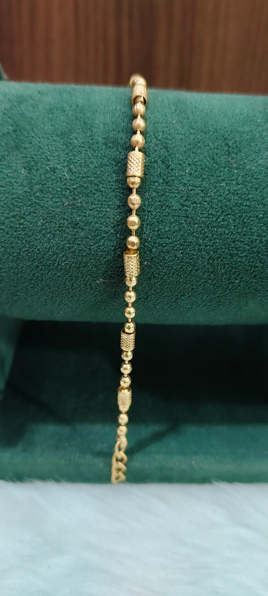 Pure panchaloham unpolished ladies bracelet