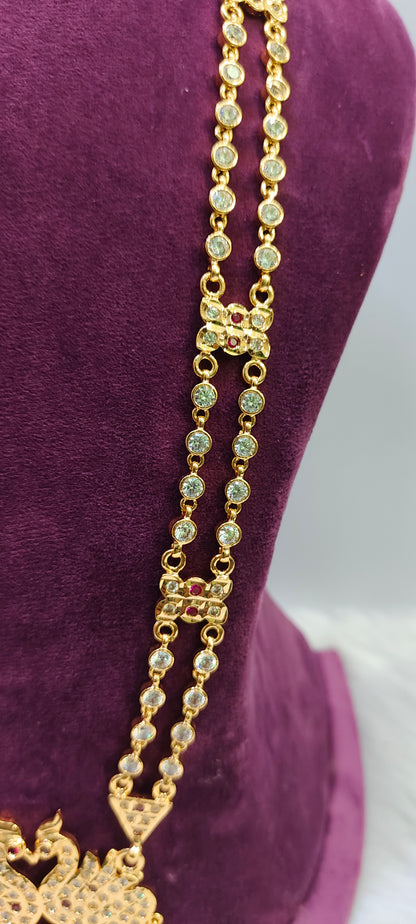 Pure panchaloham vintage look long haram