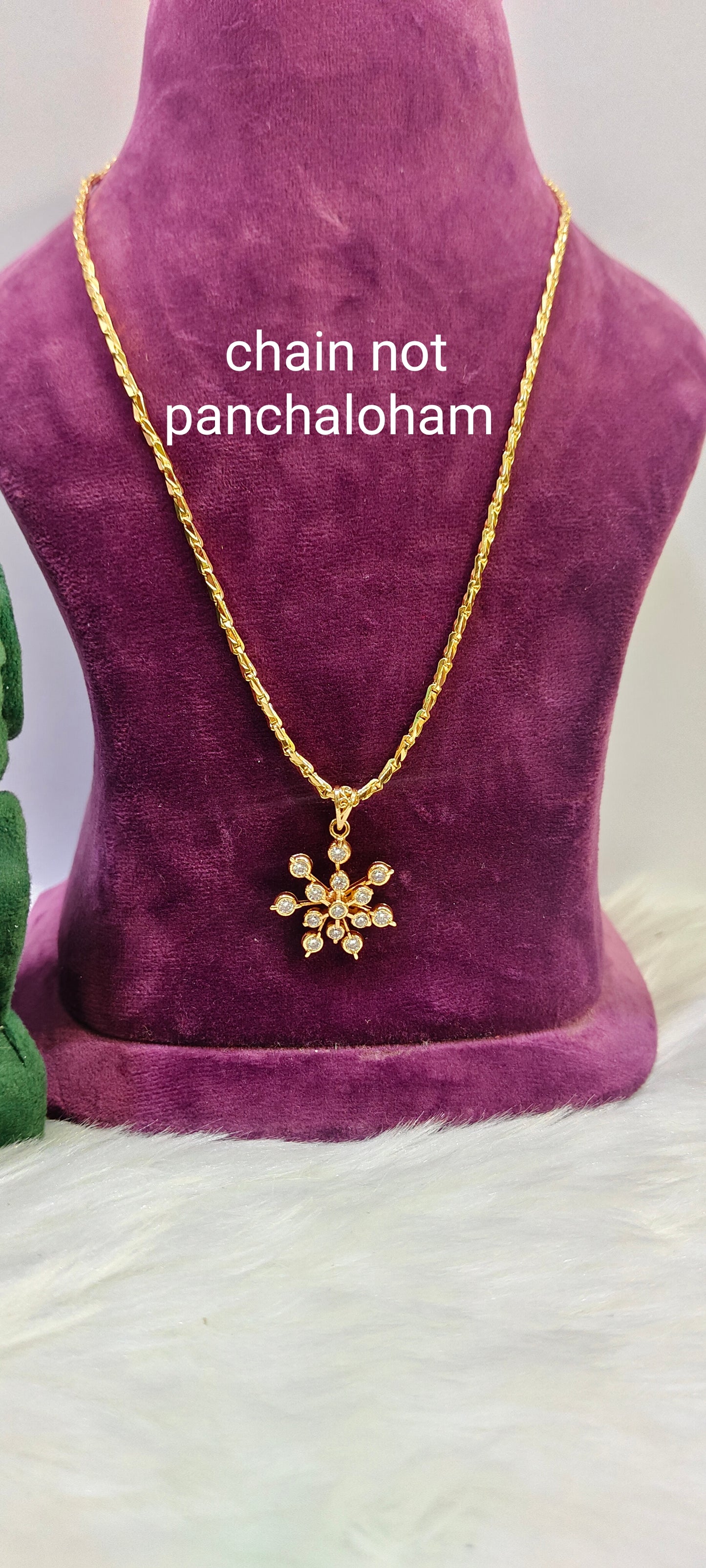 Pure panchaloham 3 set combo ( only chain not panchaloham)