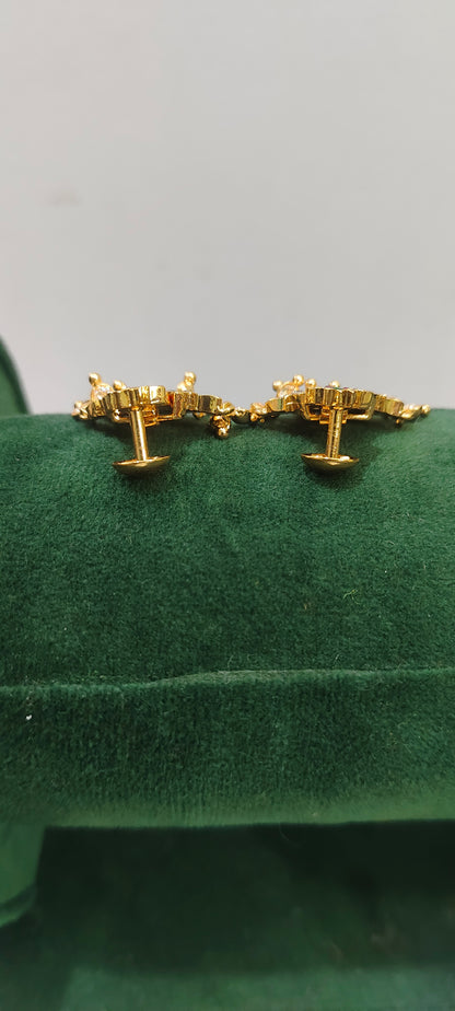 Pure panchaloham vintage look studs