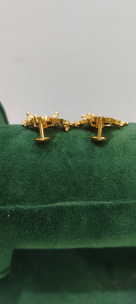 Pure panchaloham vintage look studs