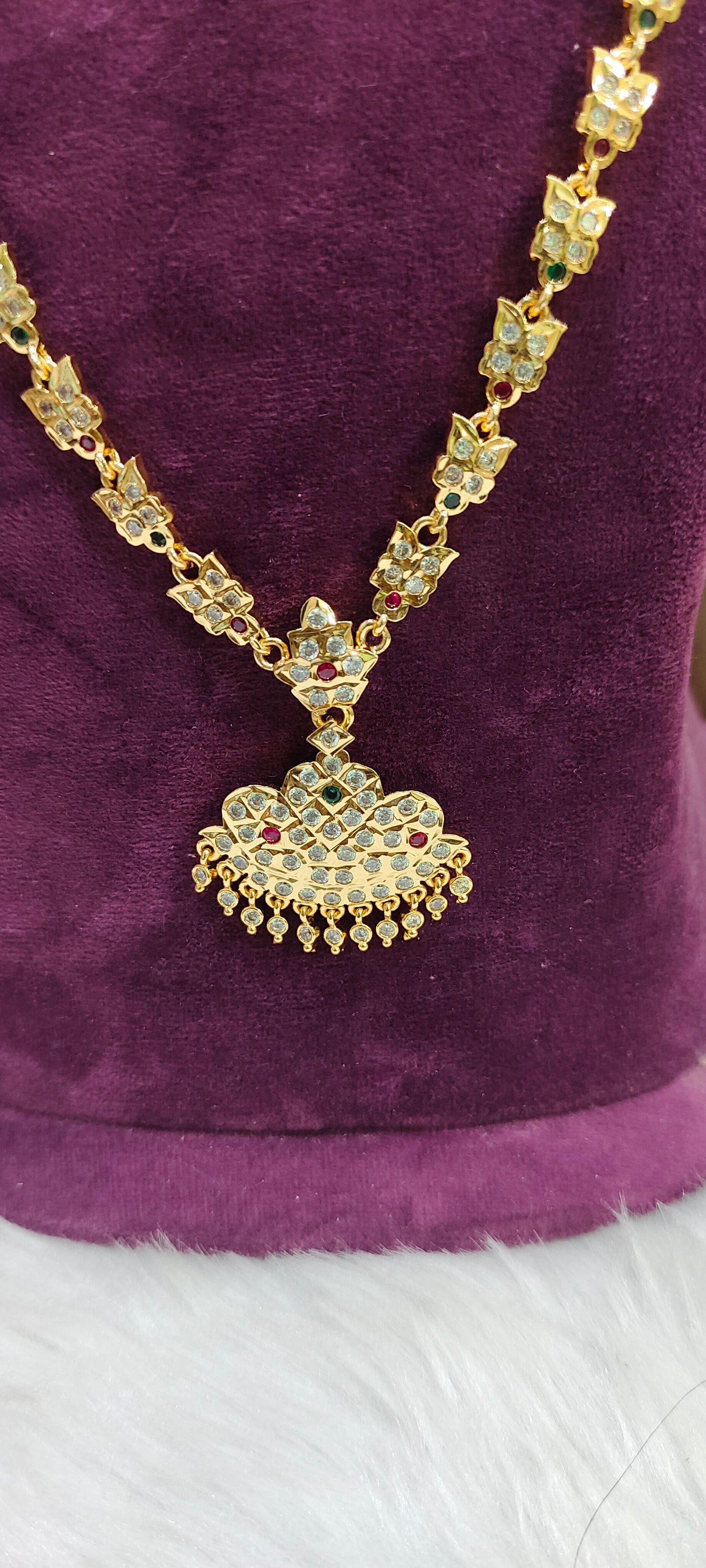 Pure panchaloham vintage look long haram