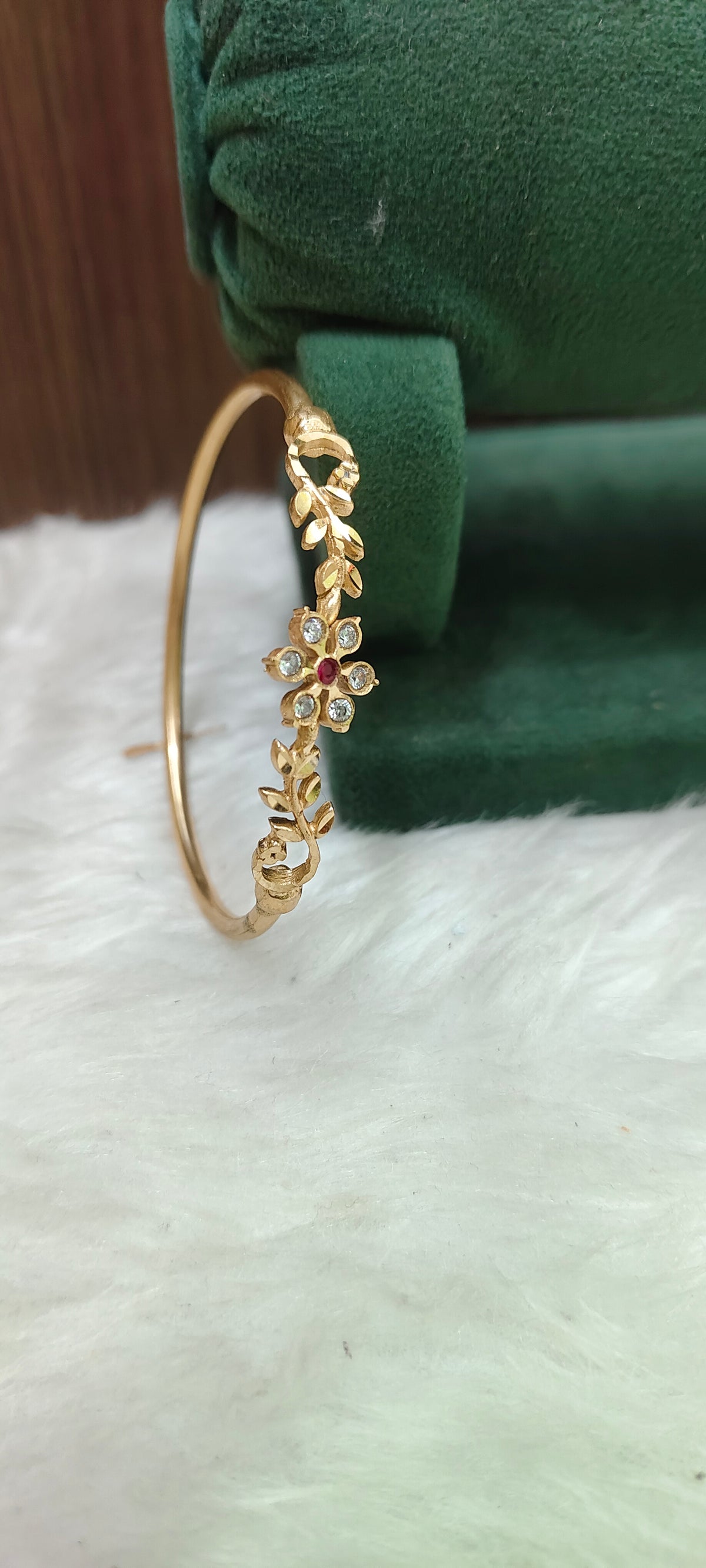 Pure panchaloham unpolished kada bracelet