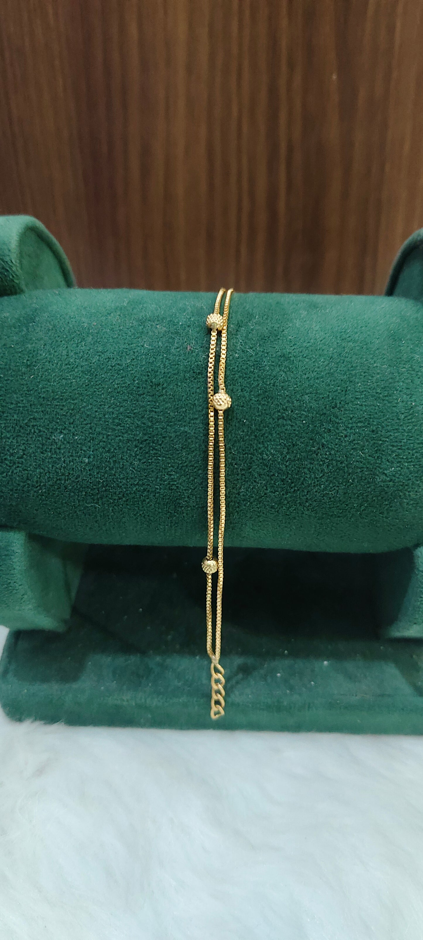 Pure panchaloham unpolished ladies bracelet