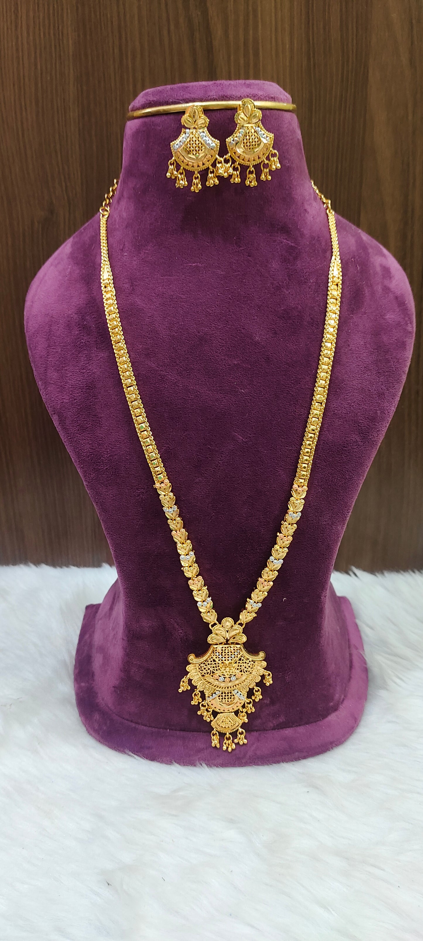 100% gold look 30" length long haram