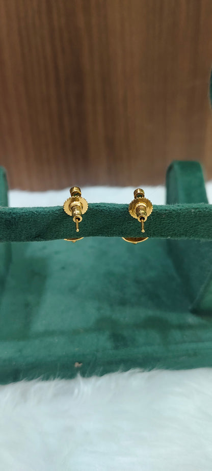 Premium nakshi kasu studs
