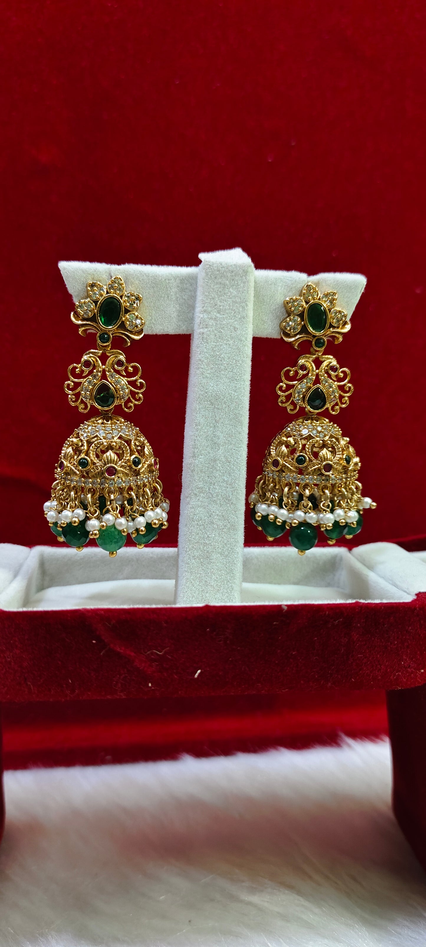 Premium bridal jumkas