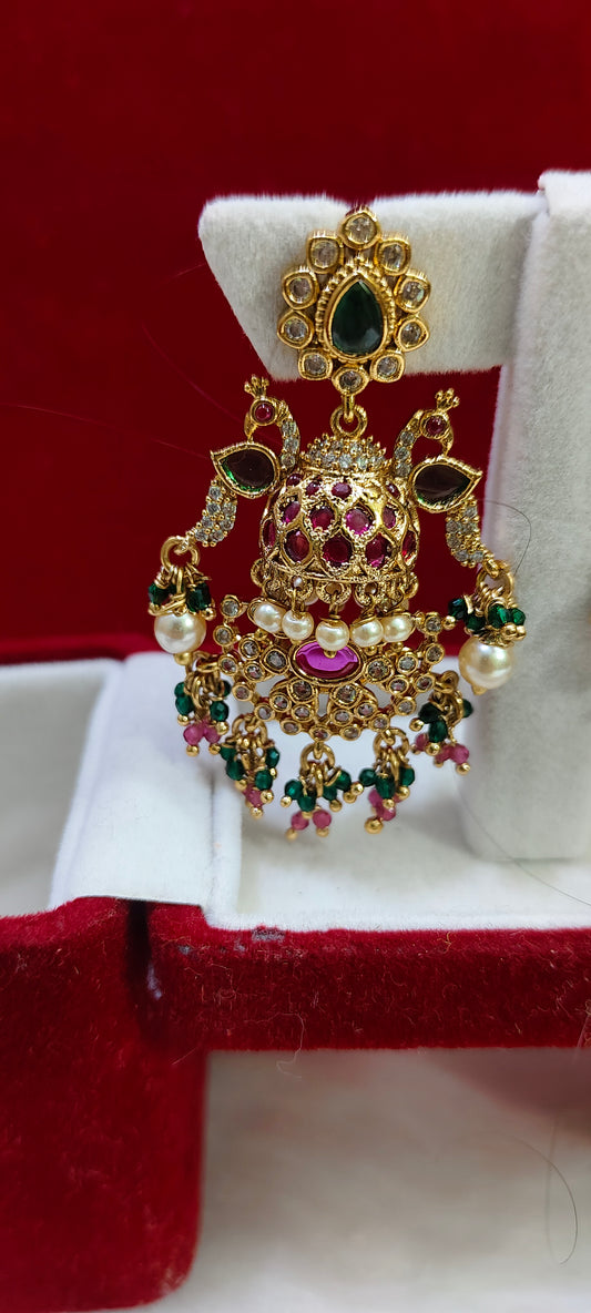 Big bridel earrings