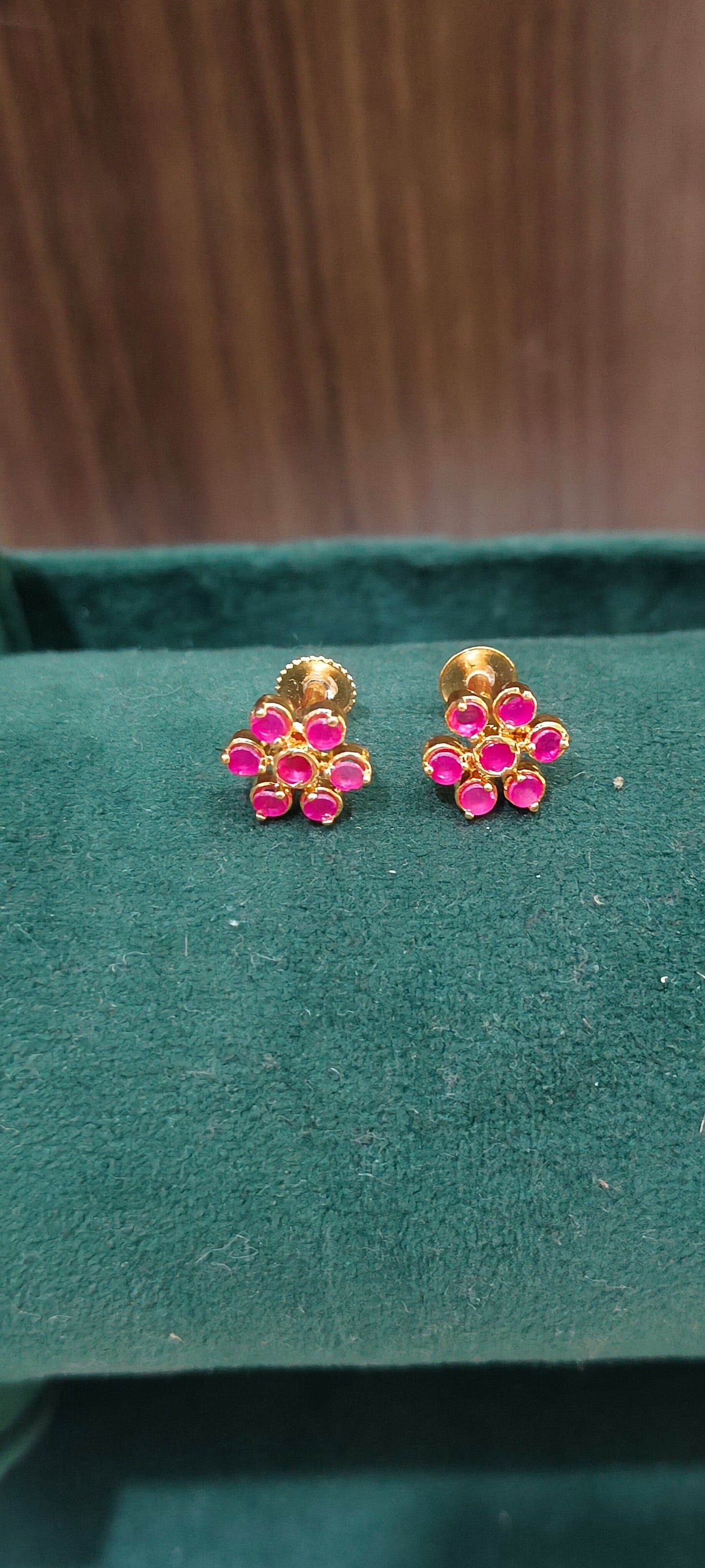 Pure panchaloham 7 stone studs