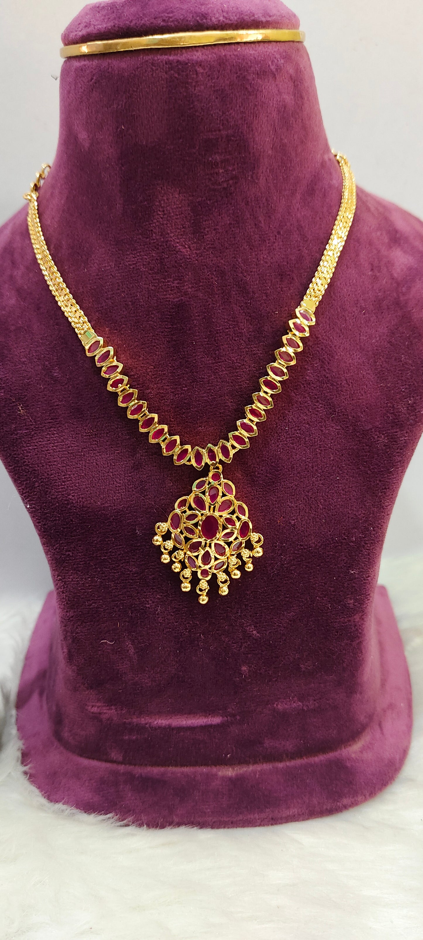 Premium micro gold plated budjet friendly necklace set