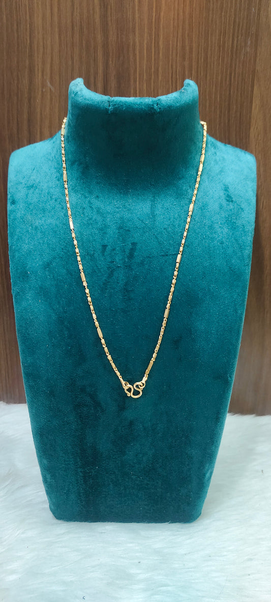 Pure panchaloham unique style 18" length chain