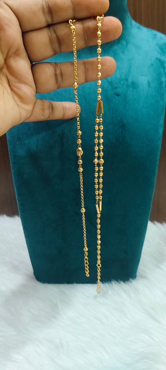 Simple nakshi finish ladies 2 bracelet combo