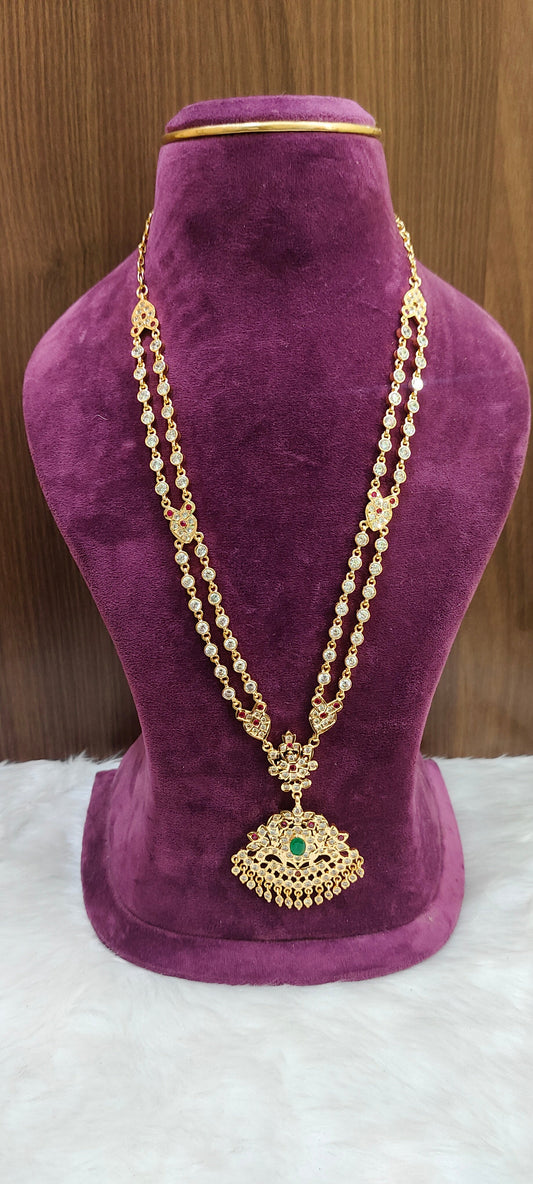 Pure panchaloham vintage look long haram