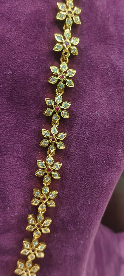 Pure panchaloham daimond look long haram