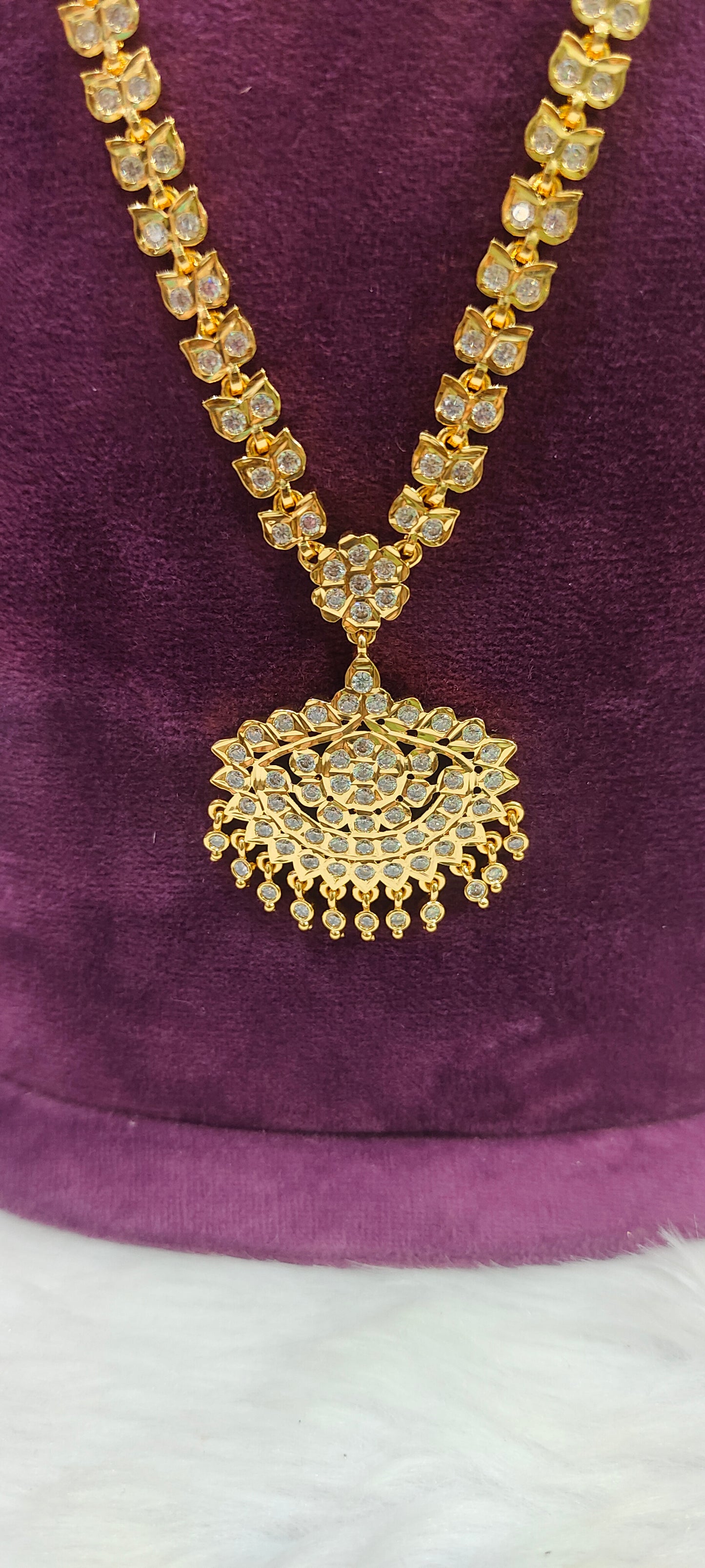 Pure panchaloham vintage look long haram