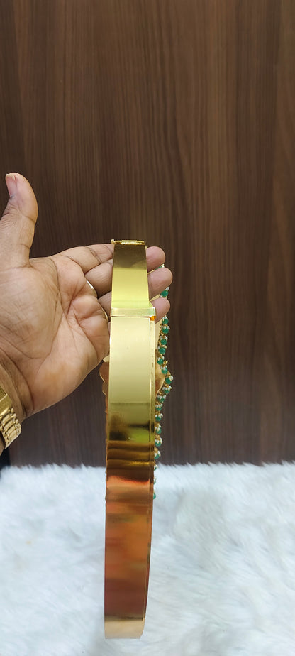 Real gold look bridel vaddanam