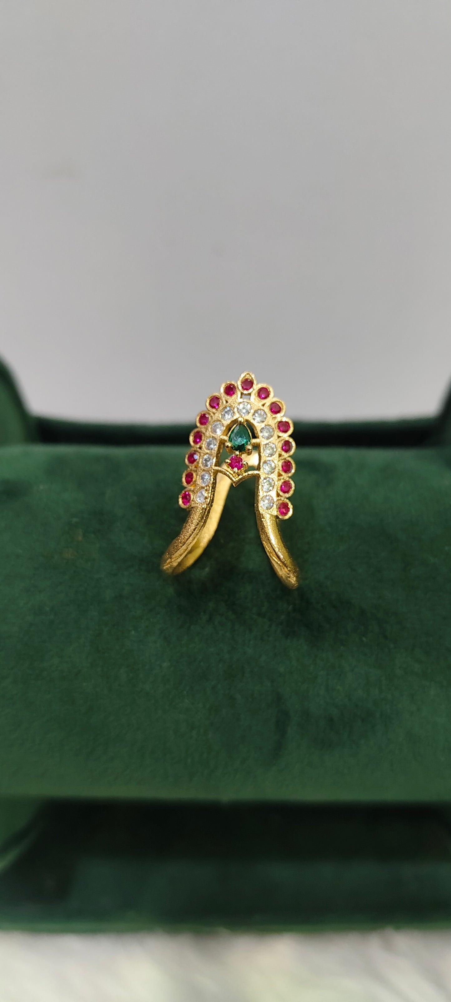 Pure panchaloham unpolished vanki ring life time use