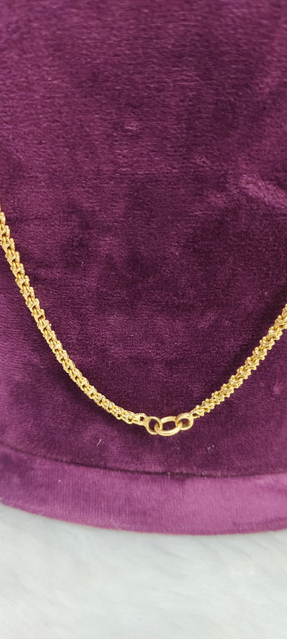 Pure panchaloham unpolished balbasha chain